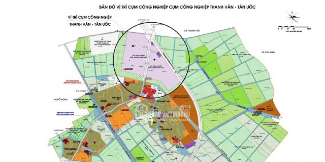 CỤM CÔNG NGHIỆP THANH VĂN – TÂN ƯỚC